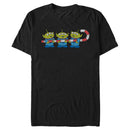 Men's Toy Story Little Green Men Candy Cane T-Shirt