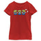 Girl's Toy Story Christmas Candy Cane Alien T-Shirt