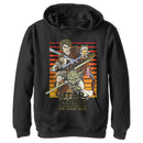 Boy's Star Wars: The Clone Wars Jedi Group Shot Retro Line Pull Over Hoodie