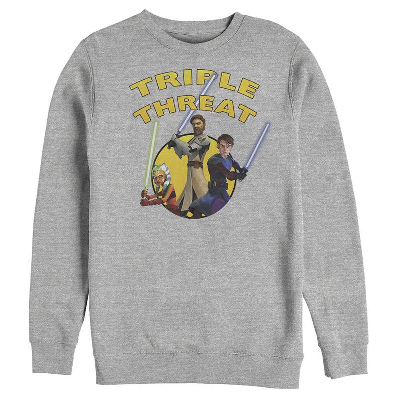 Men's Star Wars: The Clone Wars Group Shot Triple Threat Sweatshirt