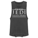 Junior's Star Wars Jedi: Fallen Order Classic Logo Festival Muscle Tee