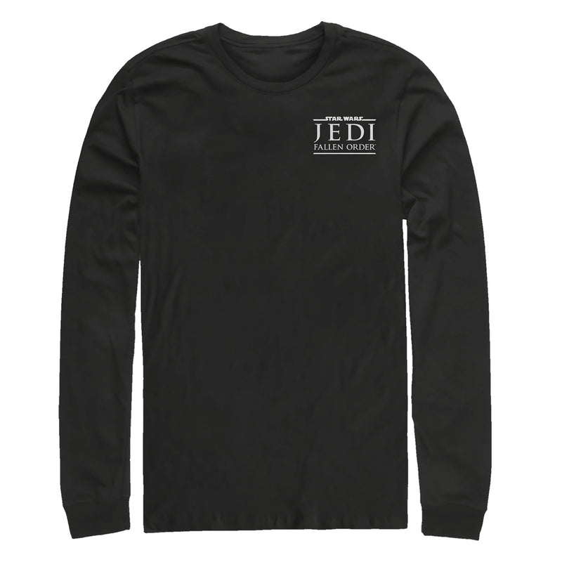 Men's Star Wars Jedi: Fallen Order Badge Logo Long Sleeve Shirt