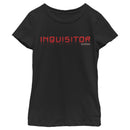 Girl's Star Wars Jedi: Fallen Order Inquisitor Label T-Shirt