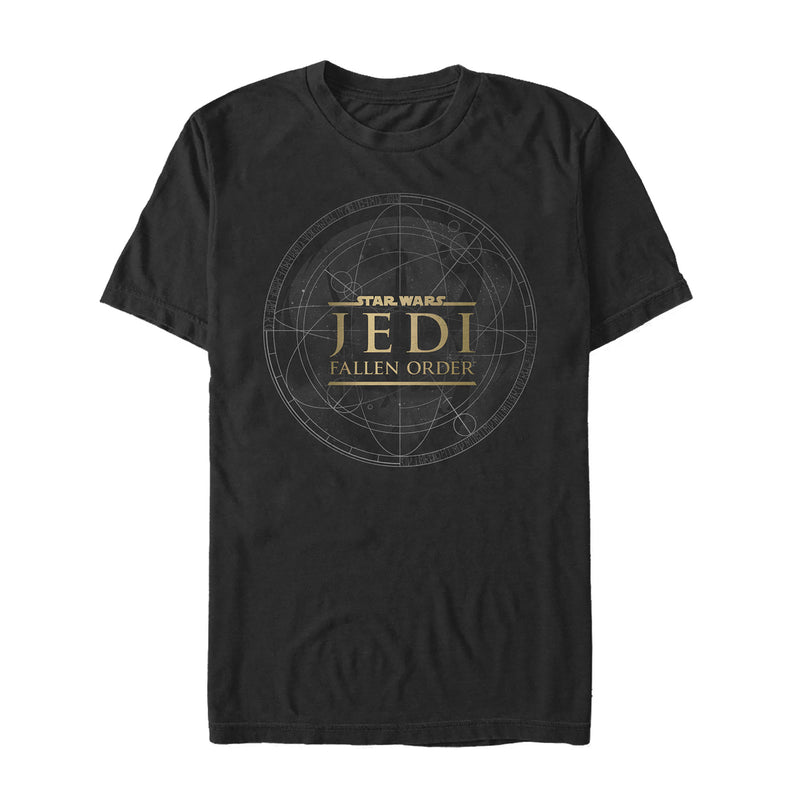 Men's Star Wars Jedi: Fallen Order Celestial Map T-Shirt