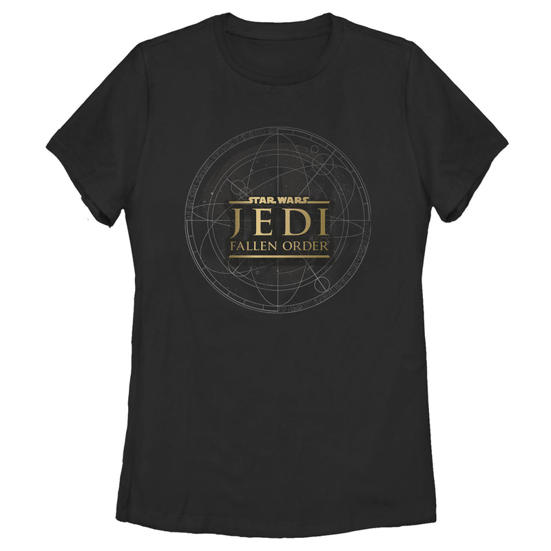 Women's Star Wars Jedi: Fallen Order Celestial Map T-Shirt