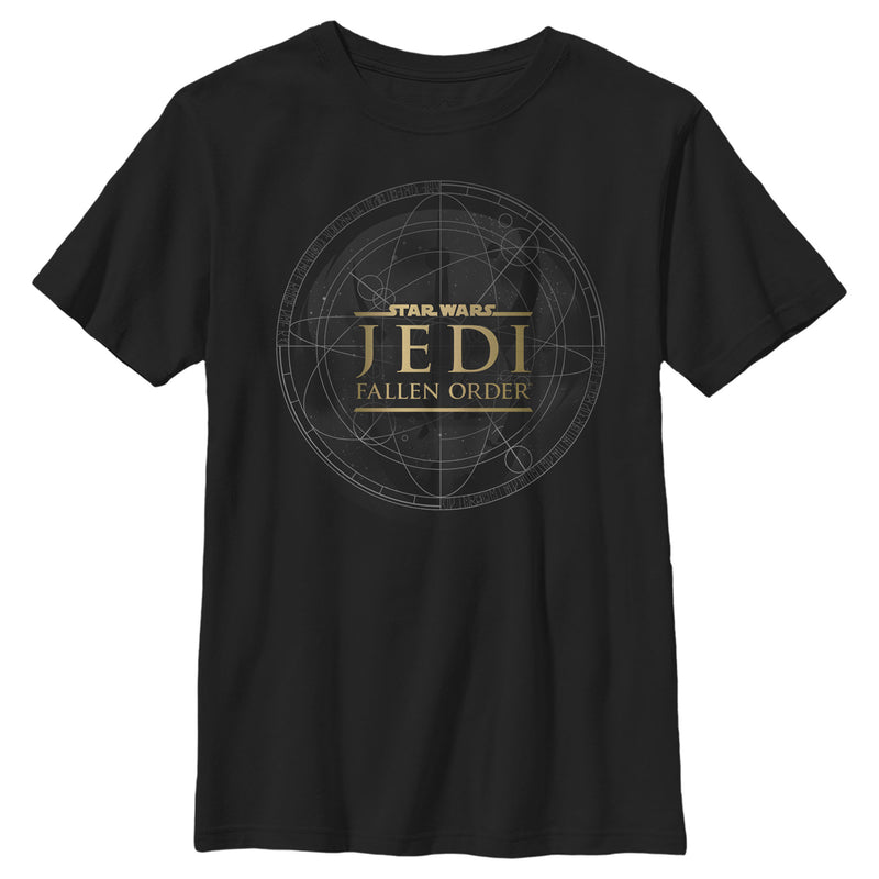 Boy's Star Wars Jedi: Fallen Order Celestial Map T-Shirt