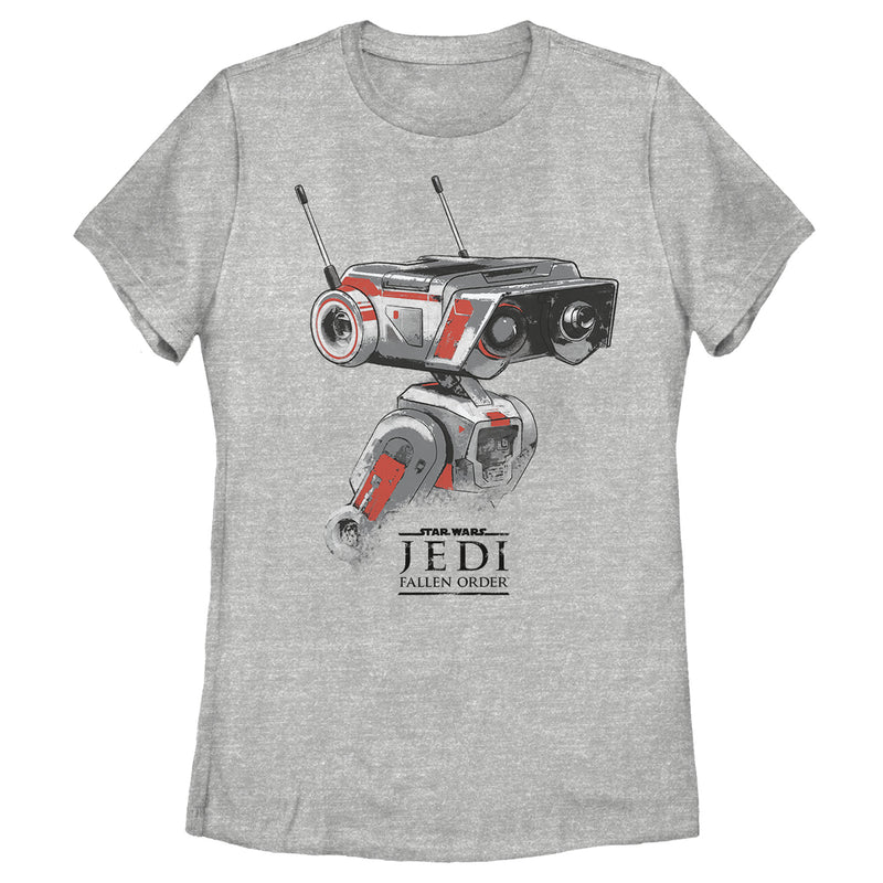 Women's Star Wars Jedi: Fallen Order BD-1 Grunge T-Shirt