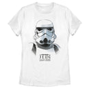 Women's Star Wars Jedi: Fallen Order Stormtrooper Portrait T-Shirt