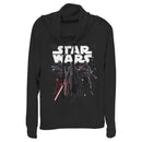 Junior's Star Wars Jedi: Fallen Order Starry Inquisitor Cowl Neck Sweatshirt