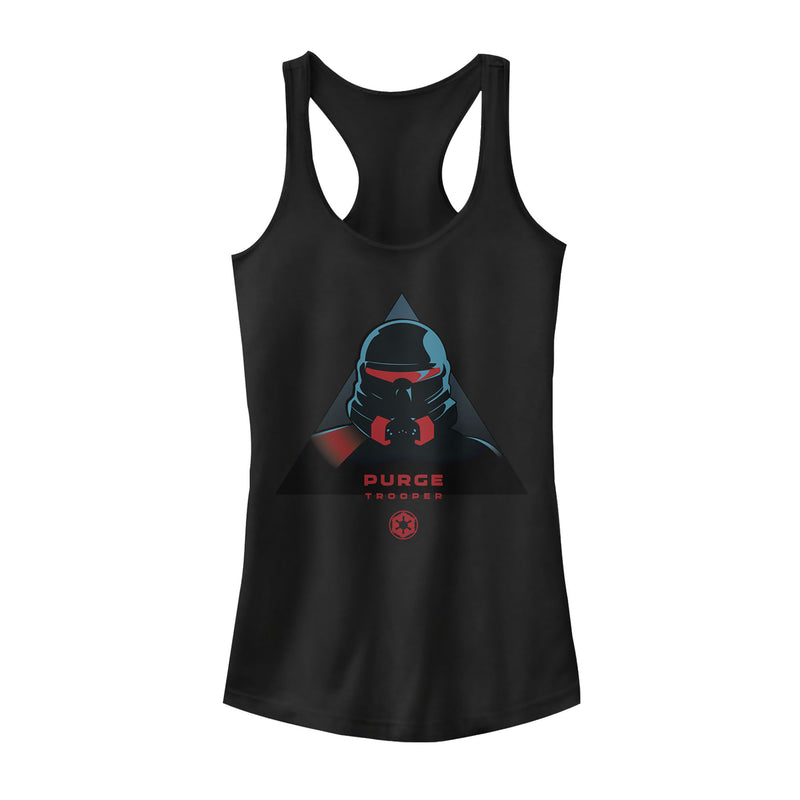 Junior's Star Wars Jedi: Fallen Order Purge Trooper Portrait Racerback Tank Top