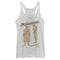 Women's Star Wars: The Mandalorian Toy Action Figure Racerback Tank Top