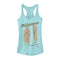 Junior's Star Wars: The Mandalorian Toy Action Figure Racerback Tank Top