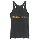 Women's Star Wars: The Mandalorian Silhouette Logo Racerback Tank Top