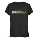 Junior's Star Wars: The Mandalorian Silhouette Logo T-Shirt