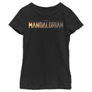 Girl's Star Wars: The Mandalorian Silhouette Logo T-Shirt
