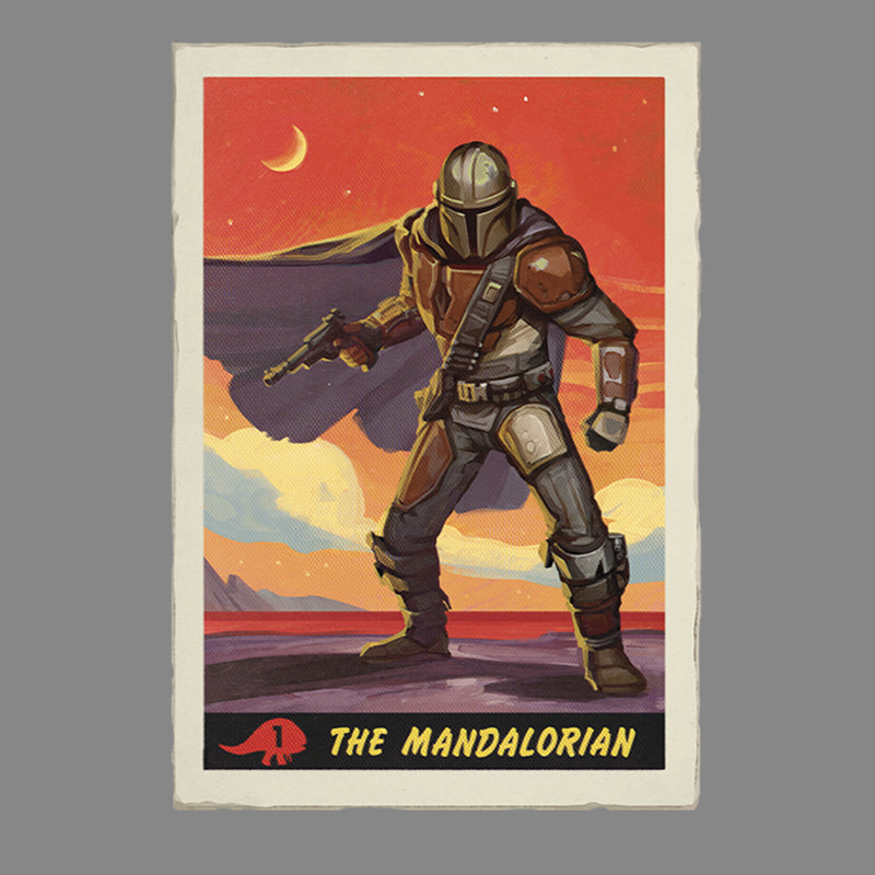 Boy's Star Wars: The Mandalorian Trading Card Performance Tee