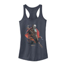 Junior's Star Wars: The Mandalorian Dusty Sunset Racerback Tank Top