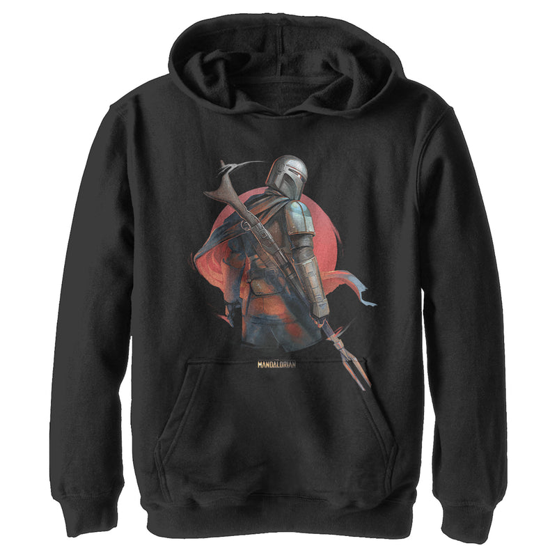 Boy's Star Wars: The Mandalorian Dusty Sunset Pull Over Hoodie