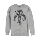 Men's Star Wars: The Mandalorian Mythosaur Bullet Hole Sweatshirt