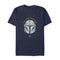 Men's Star Wars: The Mandalorian Helmet Cartoon T-Shirt
