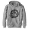 Boy's Star Wars: The Mandalorian Paint Splatter Emblem Pull Over Hoodie