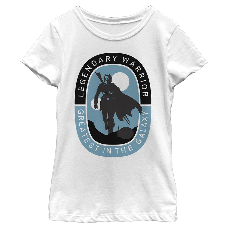 Girl's Star Wars: The Mandalorian Legendary Warrior T-Shirt