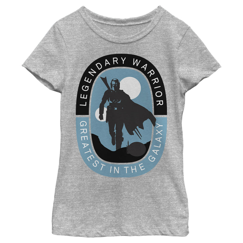 Girl's Star Wars: The Mandalorian Legendary Warrior T-Shirt