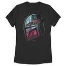 Women's Star Wars: The Mandalorian Helmet Reflection T-Shirt