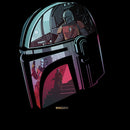 Men's Star Wars: The Mandalorian Helmet Reflection Sweatshirt