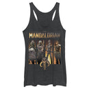 Women's Star Wars: The Mandalorian Character Panel Racerback Tank Top