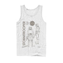 Men's Star Wars: The Mandalorian Stormtrooper Action Figure Tank Top