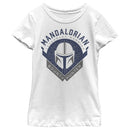 Girl's Star Wars: The Mandalorian Warrior Emblem T-Shirt