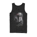 Men's Star Wars: The Mandalorian Bounty Hunter Shadow Tank Top