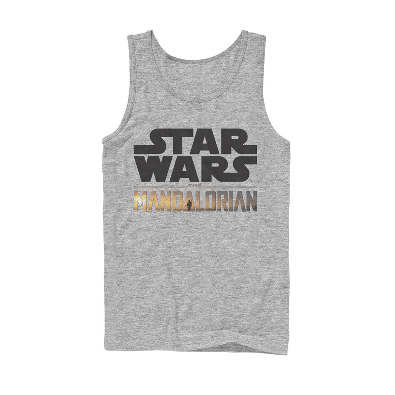 Men's Star Wars: The Mandalorian Double Logo Tank Top