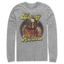 Men's Star Wars: The Mandalorian Retro Bounty Hunter Long Sleeve Shirt