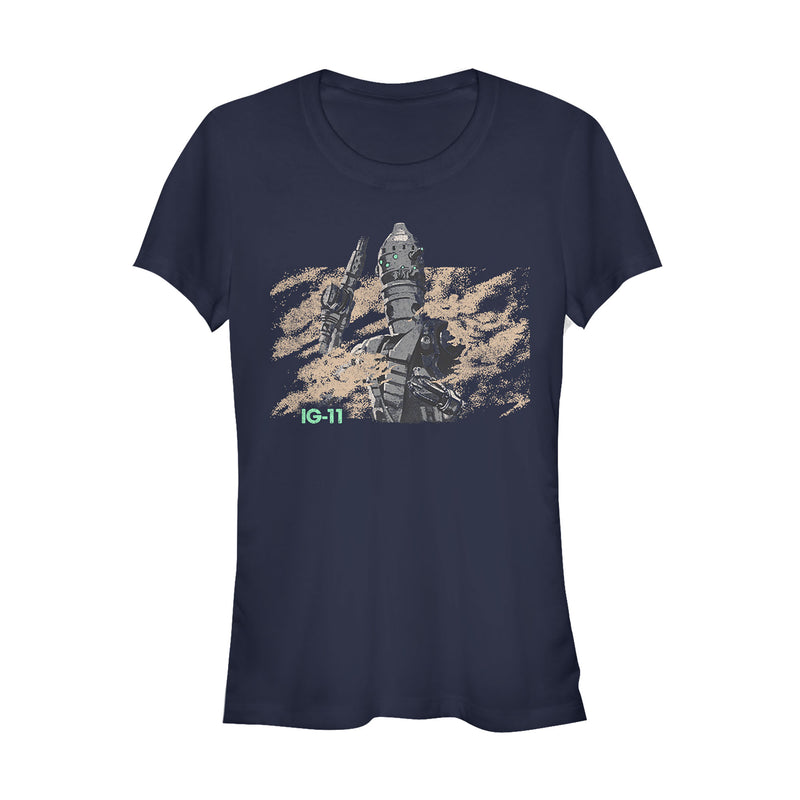 Junior's Star Wars: The Mandalorian IG-11 Dusty Droid T-Shirt