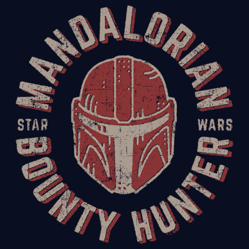 Men's Star Wars: The Mandalorian Helmet Stamp T-Shirt
