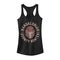 Junior's Star Wars: The Mandalorian Helmet Stamp Racerback Tank Top