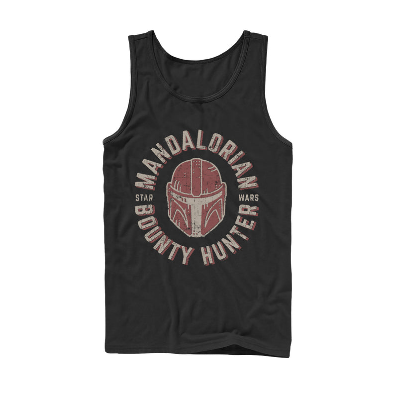 Men's Star Wars: The Mandalorian Helmet Stamp Tank Top