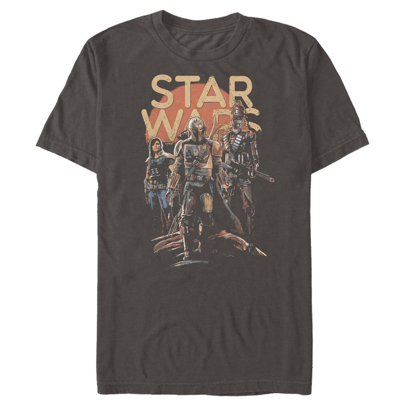Men's Star Wars: The Mandalorian Character Entourage T-Shirt