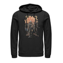 Men's Star Wars: The Mandalorian Character Entourage Pull Over Hoodie