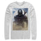 Men's Star Wars: The Mandalorian Bounty Hunter Dusty Portrait Long Sleeve Shirt