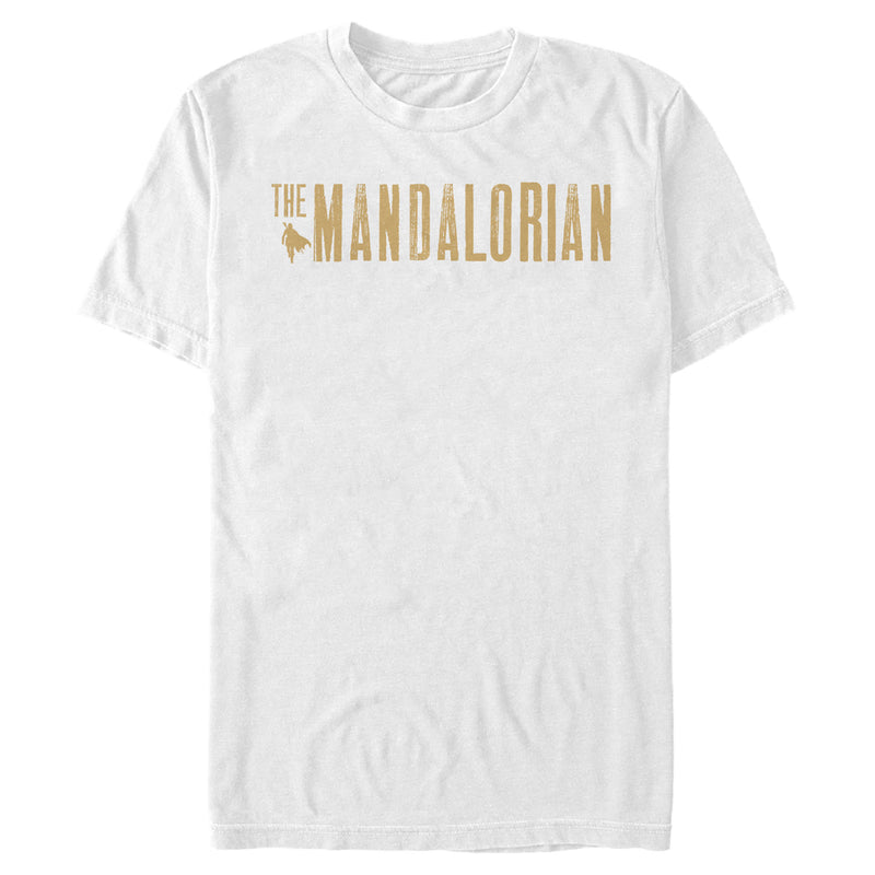 Men's Star Wars: The Mandalorian Distressed Logo T-Shirt