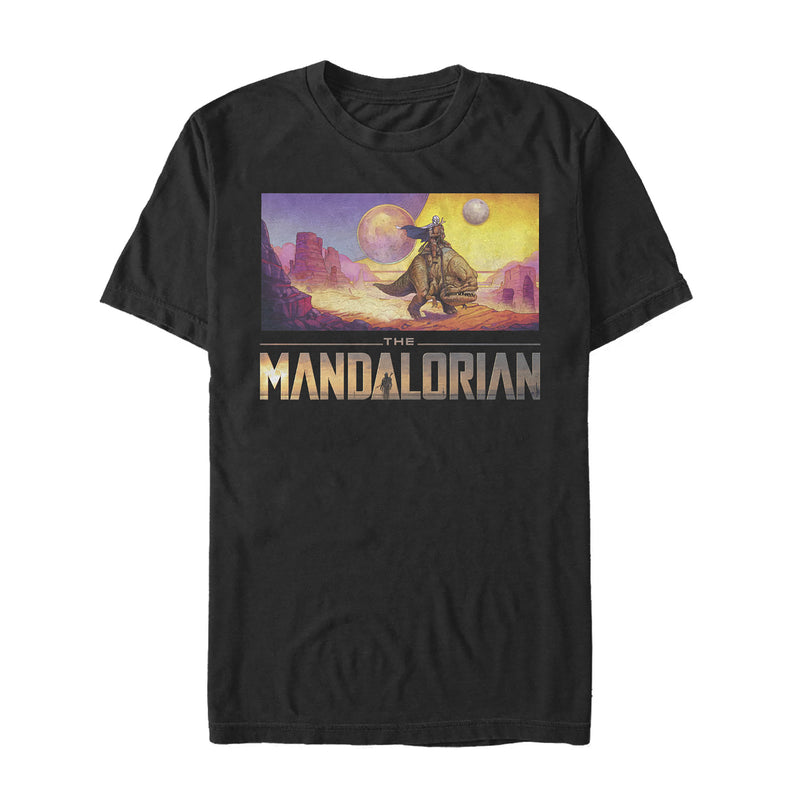 Men's Star Wars: The Mandalorian Dreamscape Journey T-Shirt