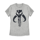 Women's Star Wars: The Mandalorian Mythosaur Skull Logo T-Shirt