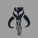 Boy's Star Wars: The Mandalorian Mythosaur Skull Logo Pull Over Hoodie