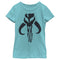 Girl's Star Wars: The Mandalorian Mythosaur Skull Logo T-Shirt