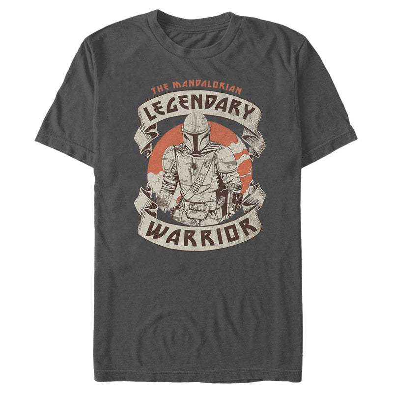Men's Star Wars: The Mandalorian Legendary Warrior Sunset T-Shirt
