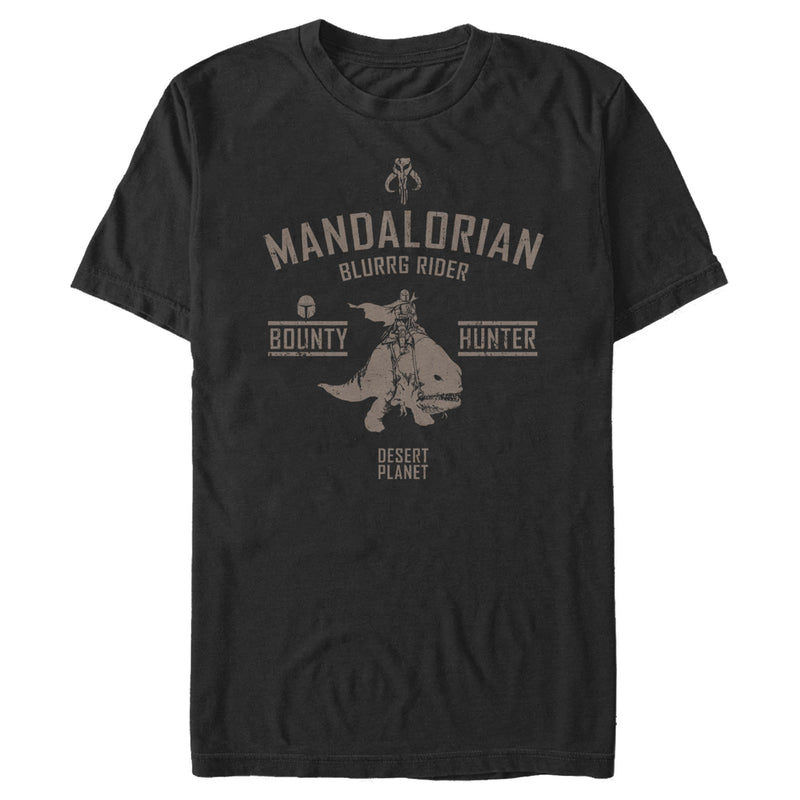 Men's Star Wars: The Mandalorian Blurrg Rider T-Shirt