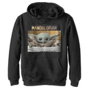Boy's Star Wars: The Mandalorian The Child Bassinet Pull Over Hoodie